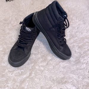 Vans Off the Wall high tops- black Women’s 6